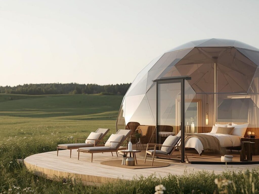 Glazen dome
